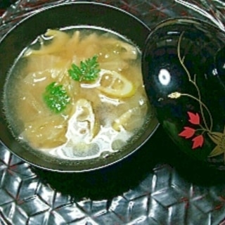 タケノコのお味噌汁